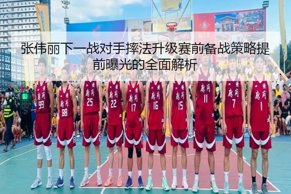 张伟丽下一战对手摔法升级赛前备战策略提前曝光的全面解析